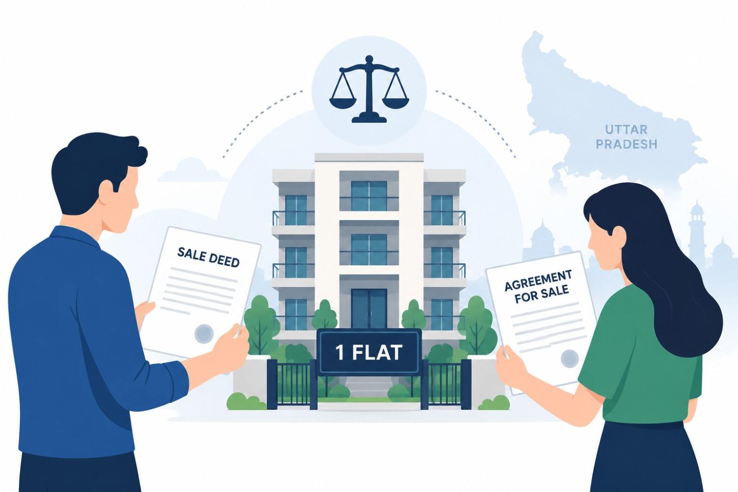 Two Buyers, Same Flat in Uttar Pradesh: Who Has the Better Legal Right?